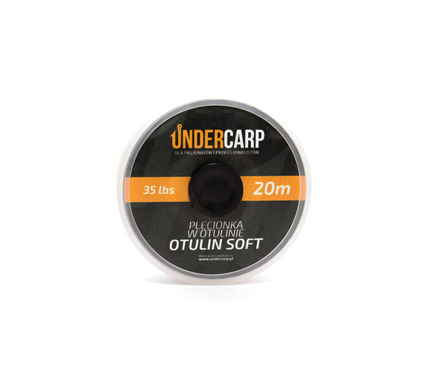 PLECIONKA PRZYPONOWA W OTULINIE UNDERCARP BRĄZOWA 35lbs/20m