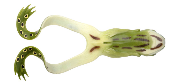 GUMA SPRO IRIS THE FROG 15cm - NATURAL GREEN FROG