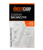 UC189 - UNDERCARP STOPERY NA TRZONEK HAKA PRZEZROCZYSTE 15szt