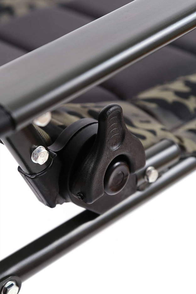 FOTEL WĘDKARSKI Z REGULACJĄ OPARCIA SAKANA CAMO