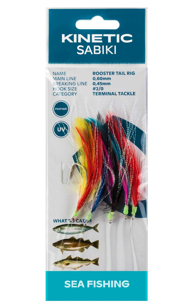 PRZYWIESZKA MORSKA KINETIC SABIKI ROOSTER TAIL