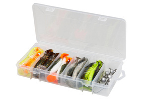 ZESTAW PRZYNĘT SAVAGE CANNIBAL SHAD KIT L-36szt