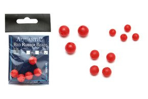 KORALIKI AQUANTIC RED FLUO 12mm/5szt