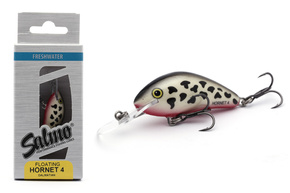 UNIKATOWY WOBLER SALMO HORNET FLOATING 4,0cm - DALMATIAN
