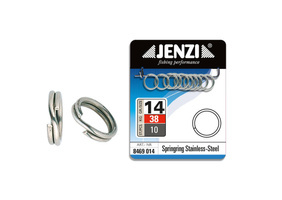 KÓŁKA ŁĄCZNIKOWE JENZI ZE STALI NIERDZEWNEJ 14,0mm/10szt