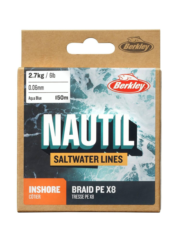 PLECIONKA BERKLEY NAUTIL INSHORE 0,20mm/300m
