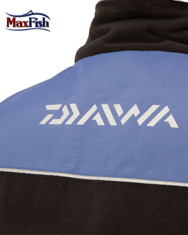 BEZRĘKAWNIK POLAR DAIWA CZARNO-NIEBIESKI