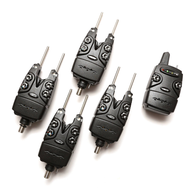 ZESTAW SYGNALIZATORÓW Z CENTRALKĄ NECO F104 4+1