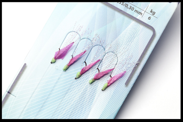 PRZYWIESZKA ŚLEDZIOWA AQUANTIC REAL SKIN RIG 5 - PINK 10