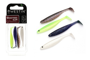 GUMY WESTIN SHADTEEZ SLIM DARK WATER MIX 14 - 5cm