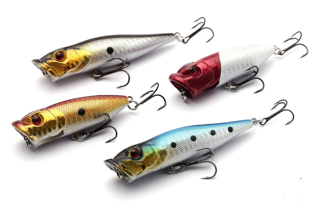ZESTAW WOBLERÓW RON THOMPSON  POPPER TOPWATER