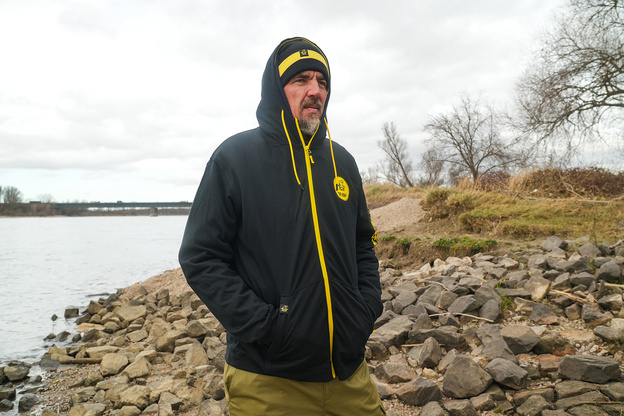 BLUZA Z KAPTUREM BLACK CAT BLACK ZIPPED HOODY