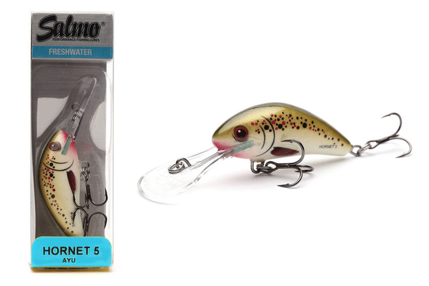 WOBLER SALMO HORNET SINKING 5,0cm- AYU
