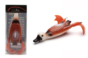 80402-01 - FL WOBLER POWIERZCHNIOWY SUISIDE DUCK ORANGE 9,5cm