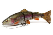 57 - SAVAGE GEAR GUMA 4D LINE THRU TROUT - RAINBOW