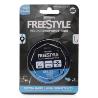 4590-11 - SPRO GOTOWE PRZYPONY FREESTYLE DROPSHOT 0,18mm/12
