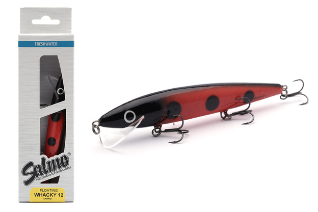 UNIKATOWY WOBLER SALMO WHACKY FLOATING 12cm/14g - CARROT