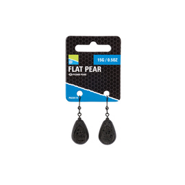 CIĘŻARKI PRESTON FLAT PEAR 15g/2szt