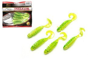 GYTC07 - YORK GUMA SKELETAL - FLUO GREEN 8cm