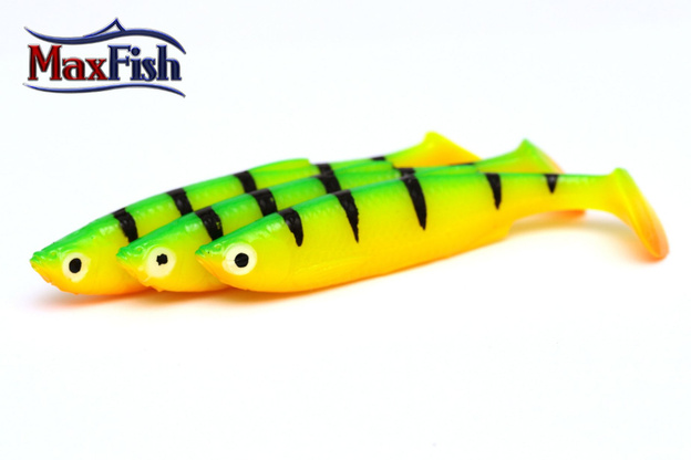 618 - SAVAGE GEAR GUMA 3D BLEAK PADDLE TAIL- FIRETIGER