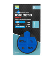 ZESTAW PRZYPONÓW PRESTON N-20 REVALUTION 1m/16/0,11mm