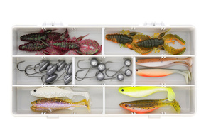 ZESTAW PRZYNĘT W PUDEŁKU WESTIN PERCH BOX JIGGING 30szt