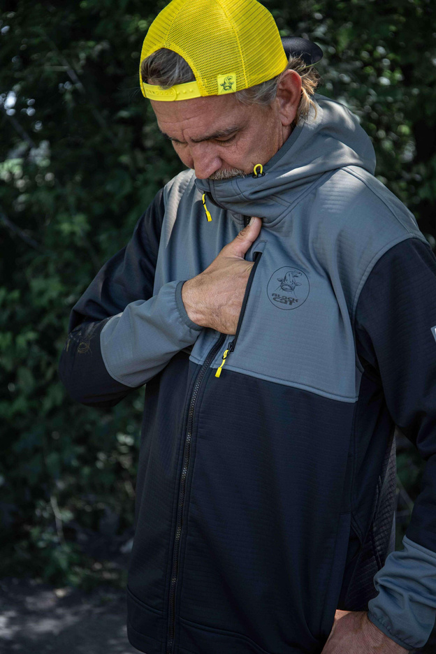 WODOODPORNA KURTKA WĘDKARSKA BLACK CAT SHIELD WIND BLOCKER