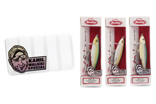 ZESTAW NA BOLENIA WOBLER BERKLEY PULSE RACER KAMIL WALICKI 3szt.