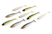 ZESTAW GUM DAIWA PROREX DUCKFIN SHAD - UV NATURE MIX 6cm