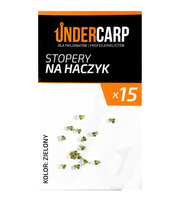 STOPERY NA TRZONEK HAKA UNDERCARP ZIELONE 15szt