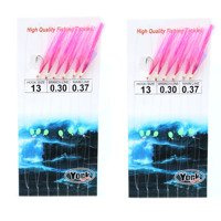 ZESTAW ŚLEDZIOWY YORK 6 HAKÓW PINK 50945