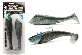 4874-1102 - SPRO GUMA SALTY BEAST MEGA JIG SHAD 24cm/470g - SARDINE
