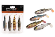 GUMA SAVAGE GEAR CRAFT CANNIBAL CLEAR WATER MIX 10,5cm