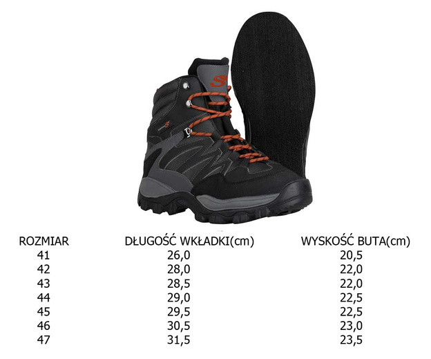 BUTY DO BRODZENIA SCIERRA X-FORCE Z PODESZWĄ FILCOWĄ