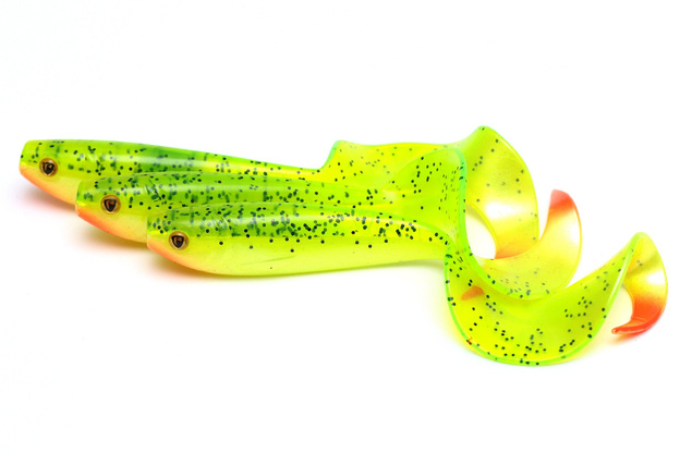 GUMA FOX RAGE PRO GRUB - UV LEMONTIGER