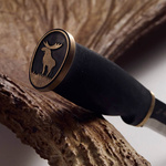 NÓŻ WĘDKARSKI MARTTIINI MOOSE BLACK IN WOODEN BOX - 19,5cm