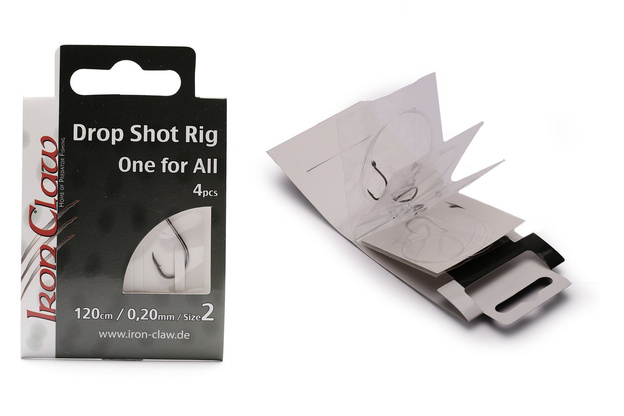 PRZYPON DROP SHOT IRON CLAW 0,20mm/4szt