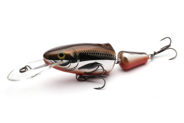 WOBLER SALMO FRISKY DR 7cm/9g - METALLIC HOT OLIVE