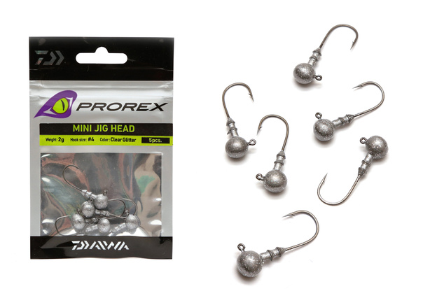 MINI GŁÓWKA JIGOWA DAIWA PROREX 4/5szt