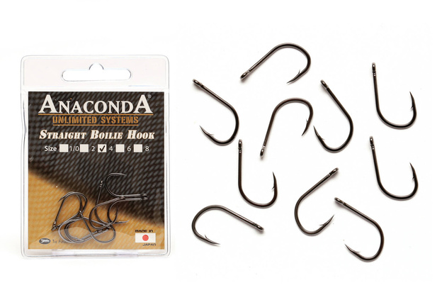 HACZYKI KARPIOWE ANACONDA STRAIGHT BOILIE HOOK