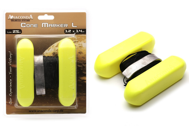 ANACONDA CONE MARKER SIGNAL YELLOW - L