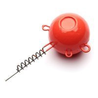 KULA MORSKA WKRĘCANA Z DWOMA ZACZEPAMI DORADO - RED