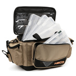 TORBA WĘDKARSKA Z PUDEŁKAMI NECO 37x22x25 cm