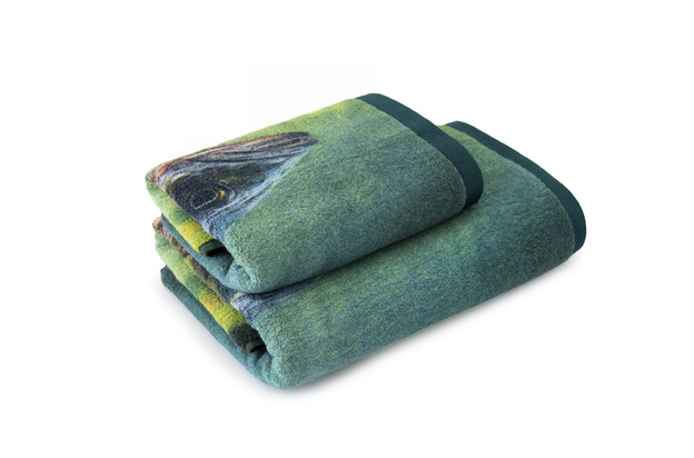 RĘCZNIK DRUKOWANY ZWOLTEX SANDACZ GOTS 70x140cm