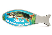 DESKA DO FILETOWANIA RYB PLASTICON - SZARA