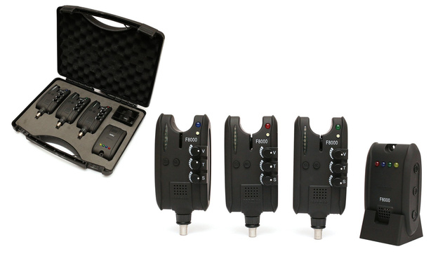 ZESTAW SYGNALIZATORÓW Z CENTRALKĄ CORMORAN F-8000 3+1