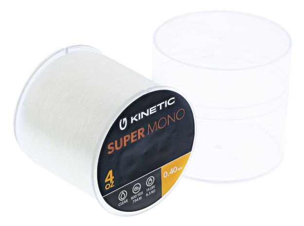 ŻYŁKA KINETIC SUPER MONO CLEAR 0,55mm/481m