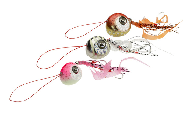 697 - SAVAGE GEAR PRZYNĘTA CUTTLE EYE - SILVER GOLD ZEBRA