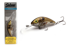 WOBLER SALMO RATTLIN HORNET F 6,5cm - PEARL SHAD CLEAR