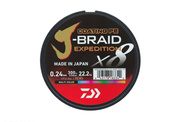 PLECIONKA DAIWA J-BRAID EXPEDITION X8E MULTICOLOR 300m